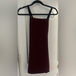 Sally Miller Couture Deep Red Dress